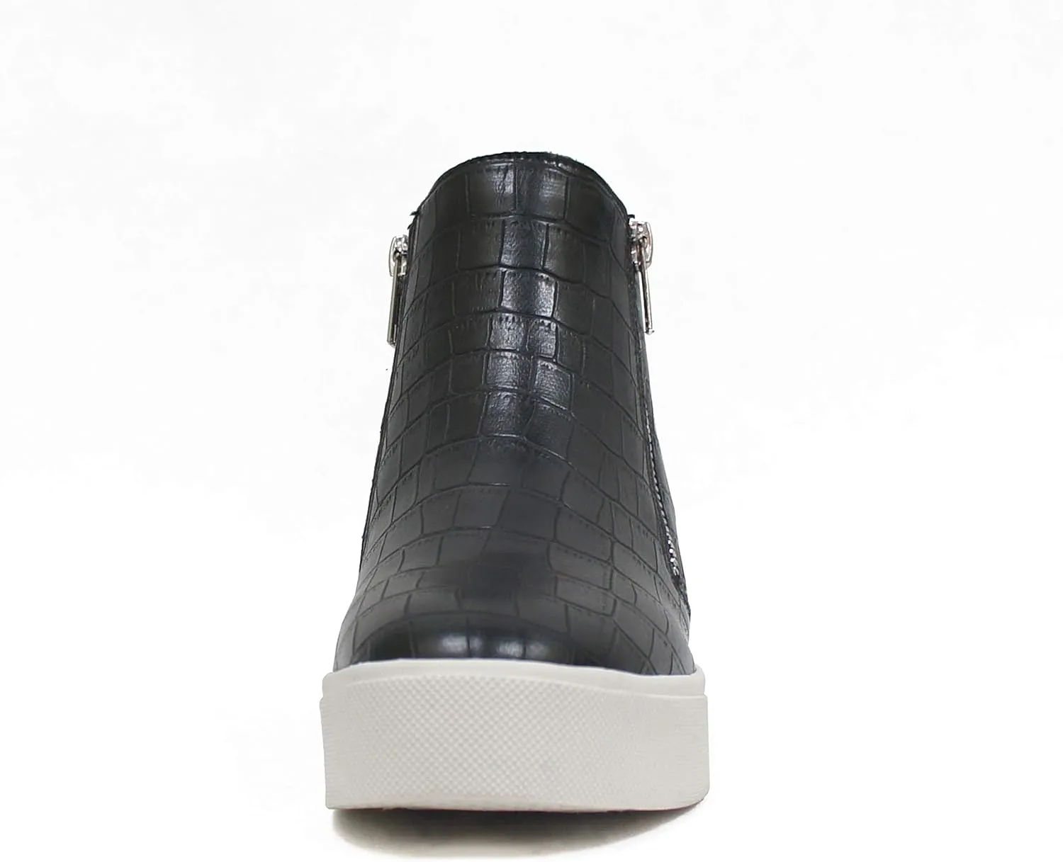 Soda Womens Taylor Nubuck Hight Top Slip On Fashion Sneakers