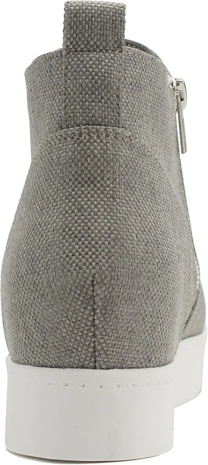 Soda Womens Taylor Nubuck Hight Top Slip On Fashion Sneakers