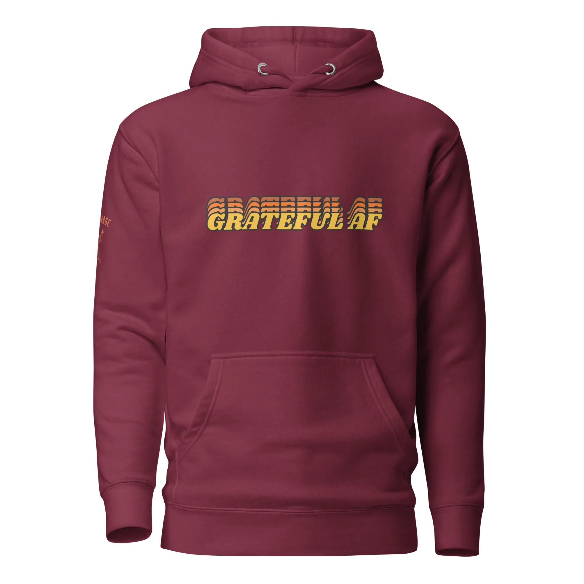 Soft Premium Hoodie - Grateful AF - Fall Fashion - Holy Savage