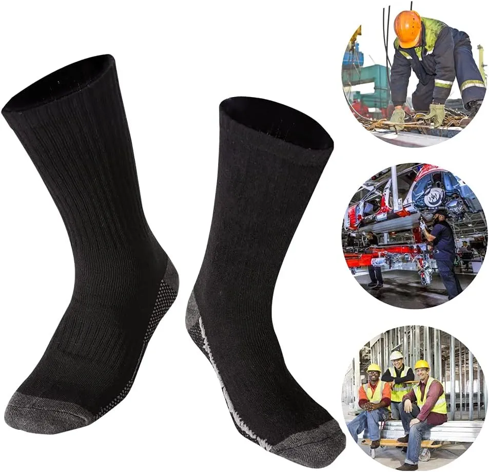 SoxDaddy Men’s 10Pack Athletic Socks,Comfy Cotton Full Cushion Casual Crew Socks