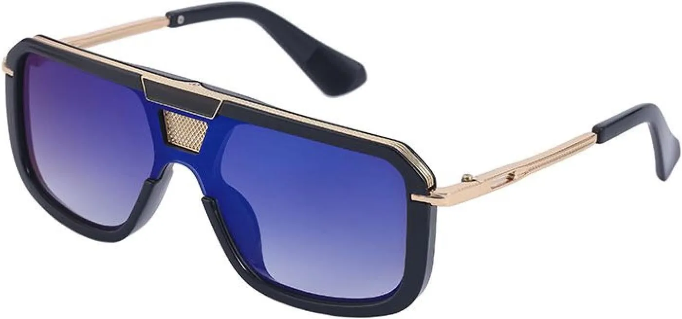 Steampunk Sunglasses Women Men Luxury Fashion Punk Sun Glasses for Male Flat Top Driving Eyewear Uv400
