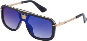 Steampunk Sunglasses Women Men Luxury Fashion Punk Sun Glasses for Male Flat Top Driving Eyewear Uv400