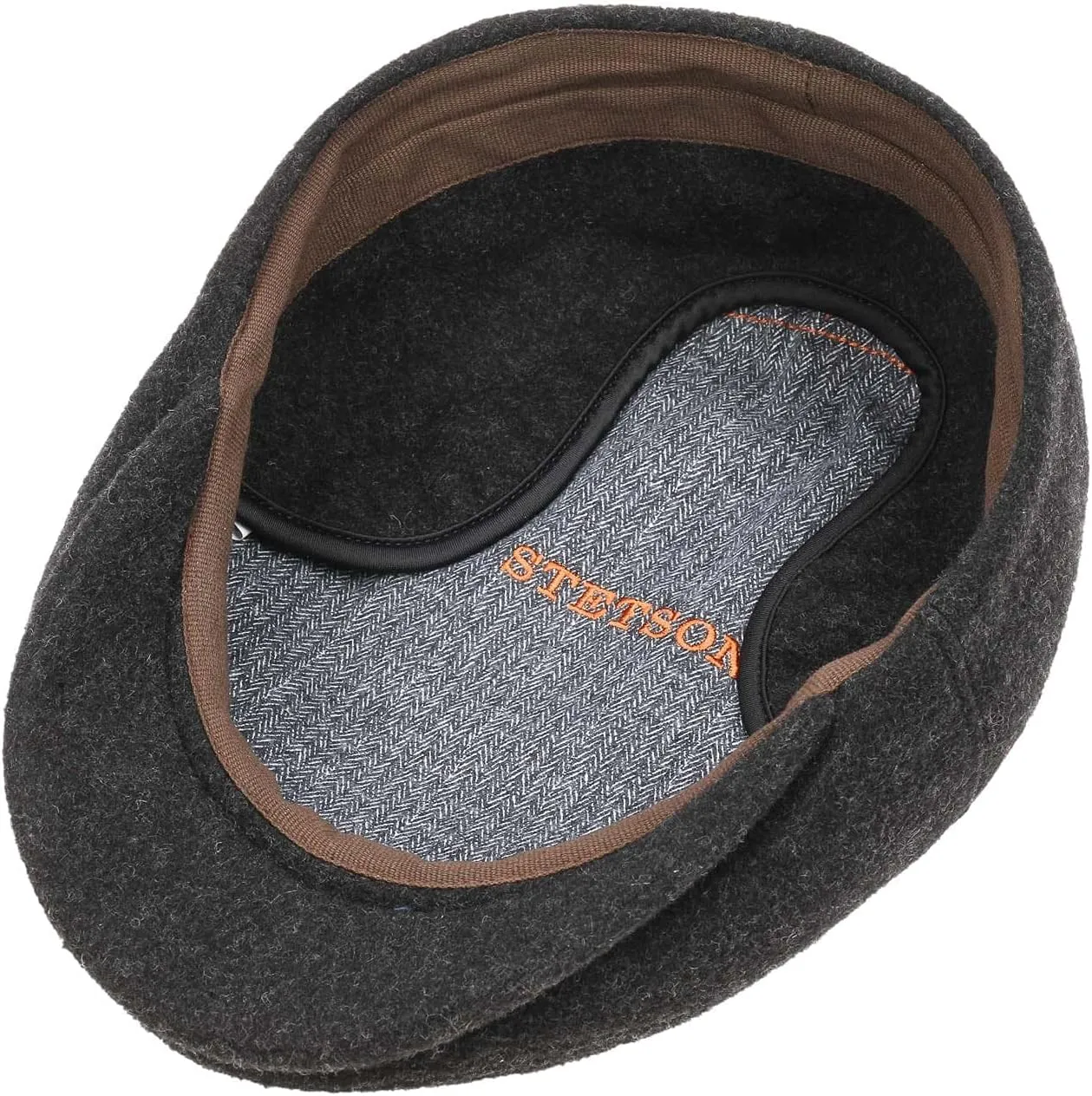Stetson Kent Wool Earflaps Flat Cap Women/Men | Made in The EU