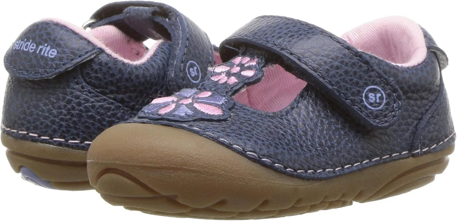 Stride Rite Girl's Soft Motion Kelly T-Strap Mary Jane Flat