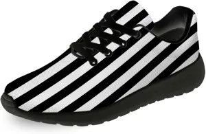 Striped Tennis Shoes for Men Women Running Walking Shoes Gym Athletic Sneakers Gifts for Mom Dad