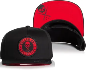 Sullen BOH Flatbill Snapback Tattoo Lifestyle Art Hat (US, Alpha, One Size, Black/White)