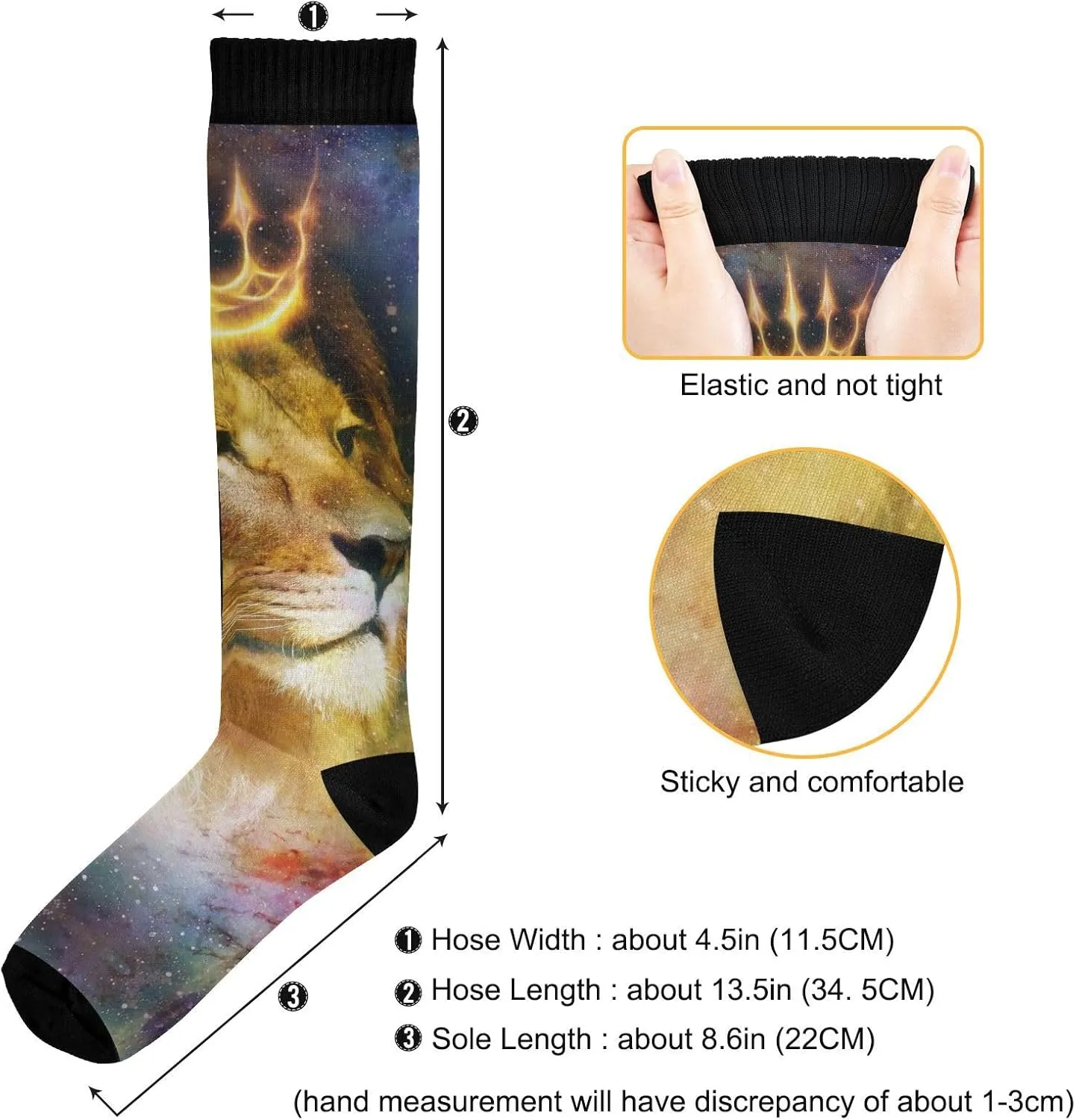 Sweet Dogs Mens Womens Crew Socks Calf Dress Socks Lightweight Comfy Long Socks 2 Pair Pack
