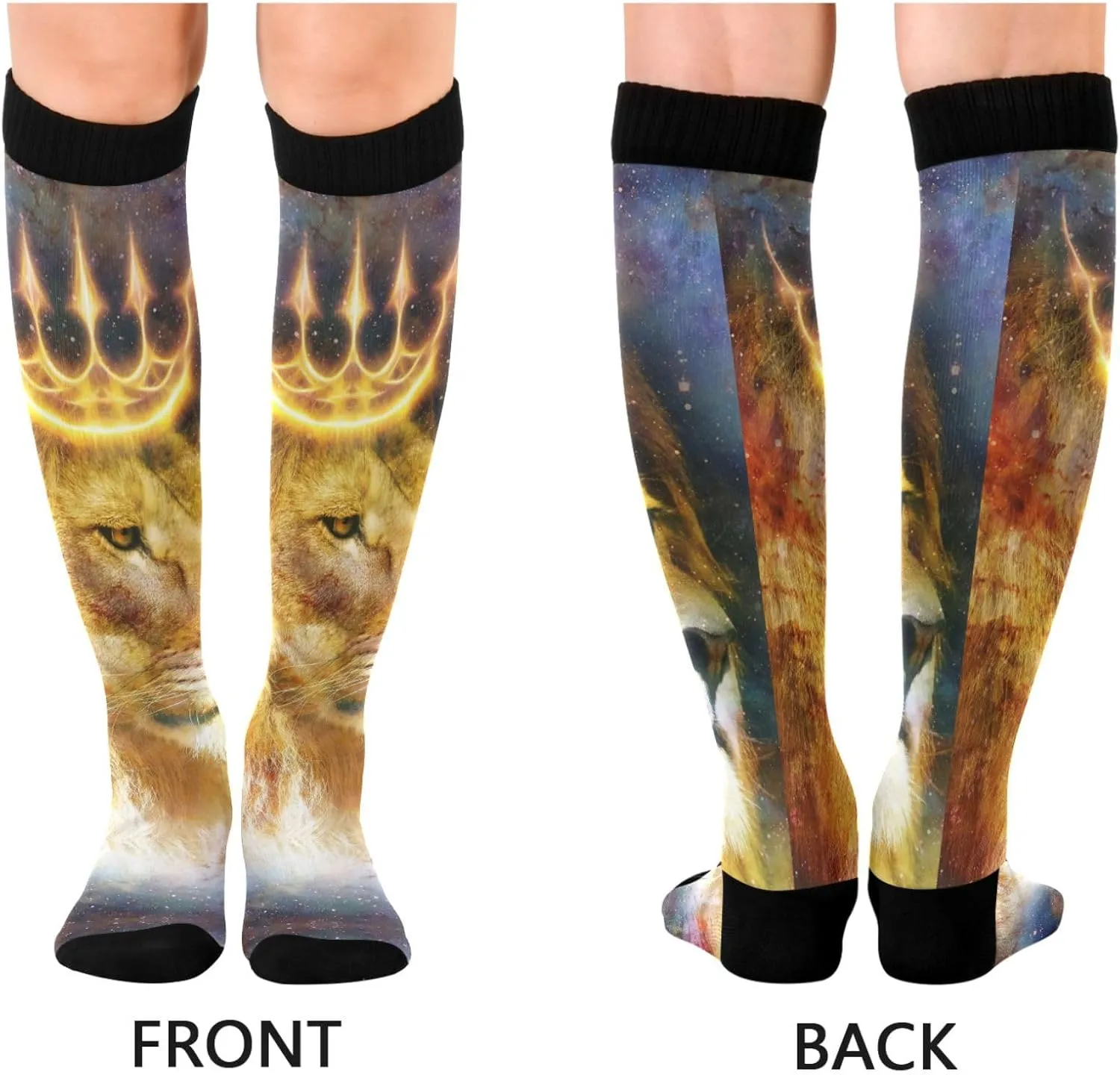 Sweet Dogs Mens Womens Crew Socks Calf Dress Socks Lightweight Comfy Long Socks 2 Pair Pack
