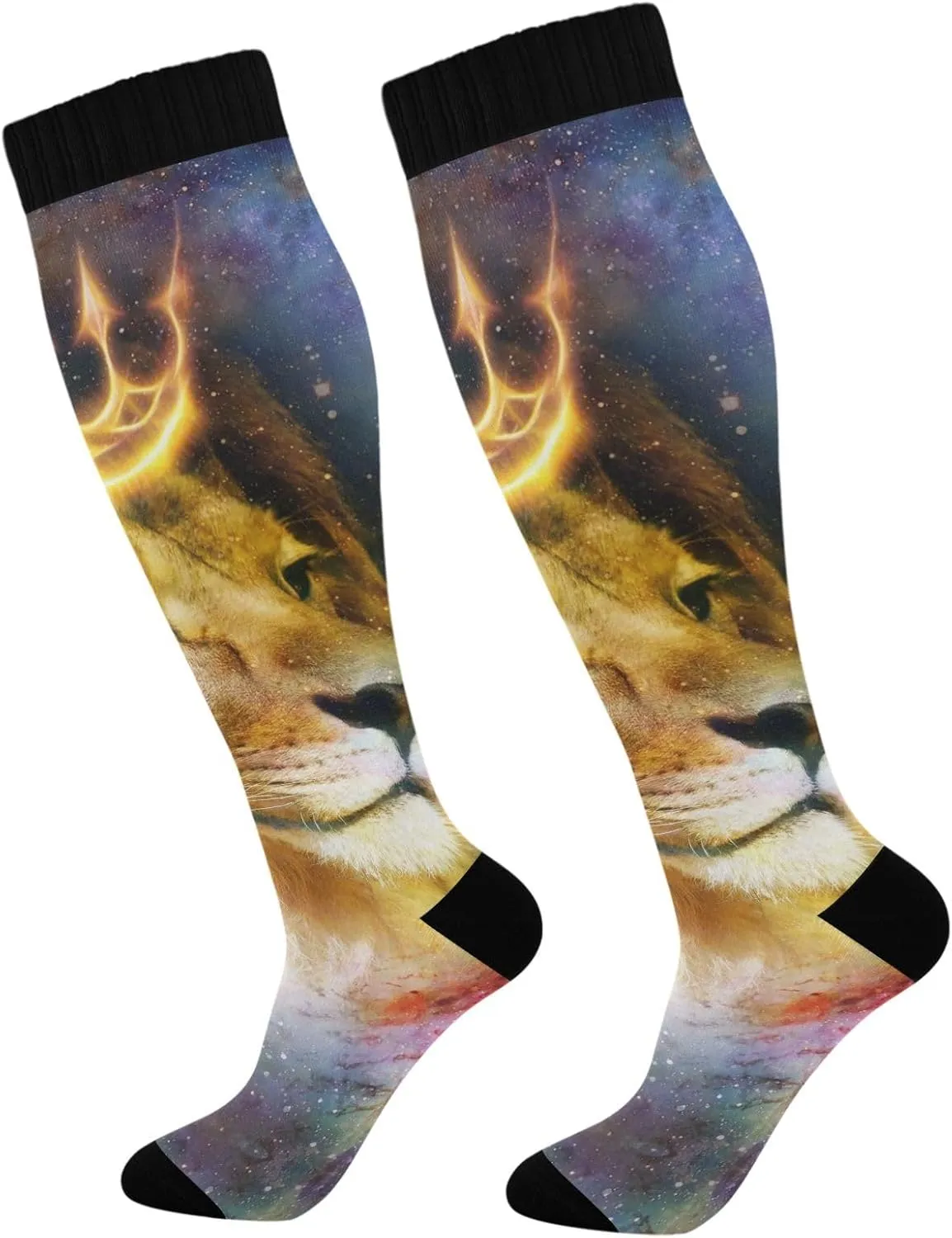 Sweet Dogs Mens Womens Crew Socks Calf Dress Socks Lightweight Comfy Long Socks 2 Pair Pack