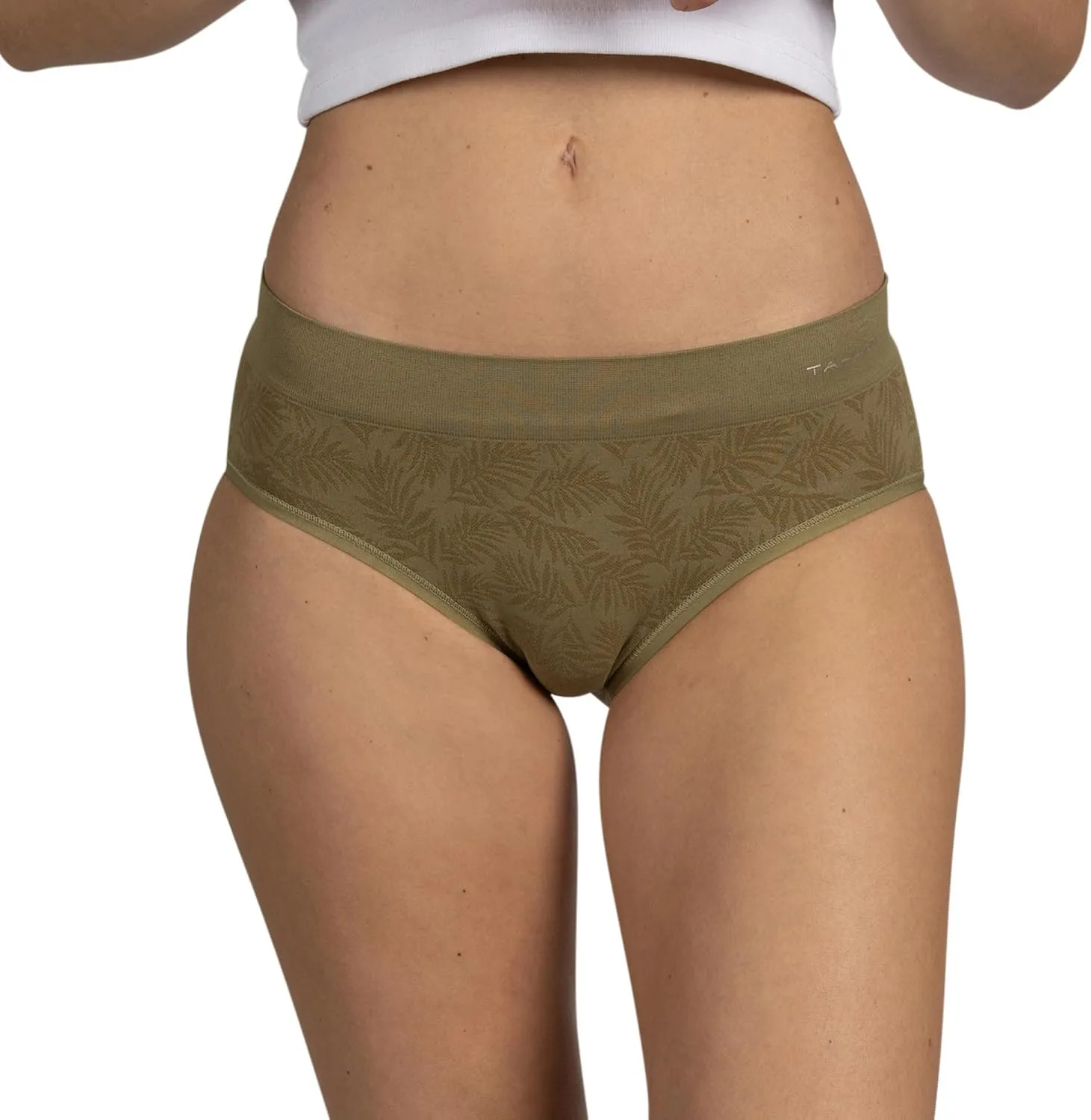 TAHARI Women's 5-Pack Seamless Hipster Underwear Invisible No Show Comfy Everyday Panties for Women