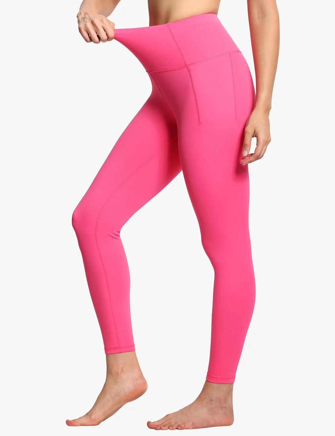 THE GYM PEOPLE Tummy Control Workout Leggings with Pockets High Waist Athletic Yoga Pants for Women Running, Fitness