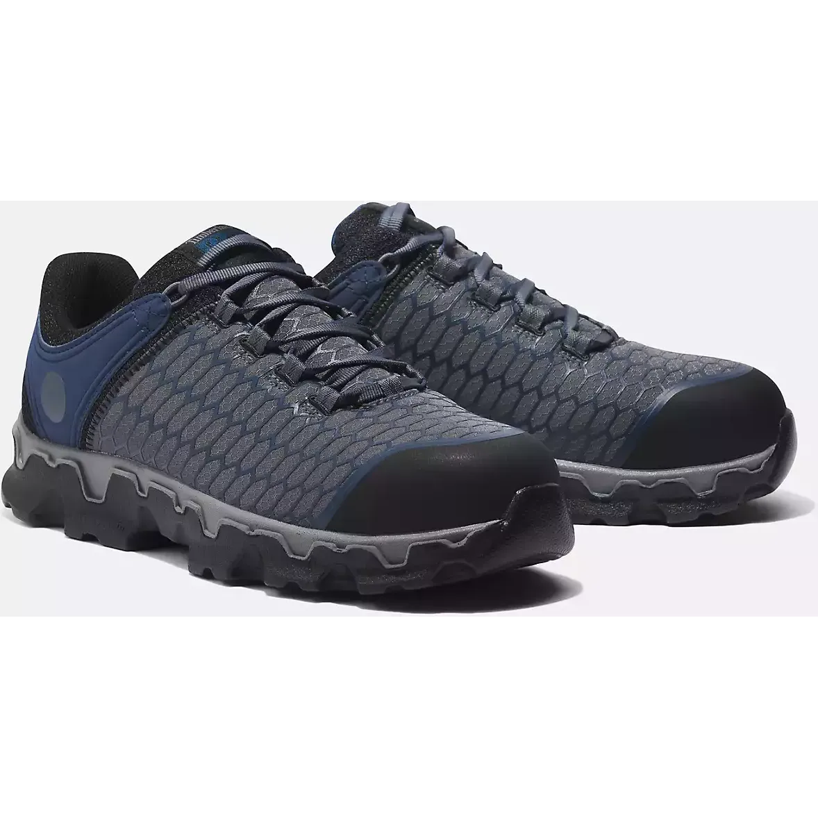 Timberland Pro Men's Powertrain Sport Alloy Toe Sneaker Work Shoe -Grey- TB1A5VT7065