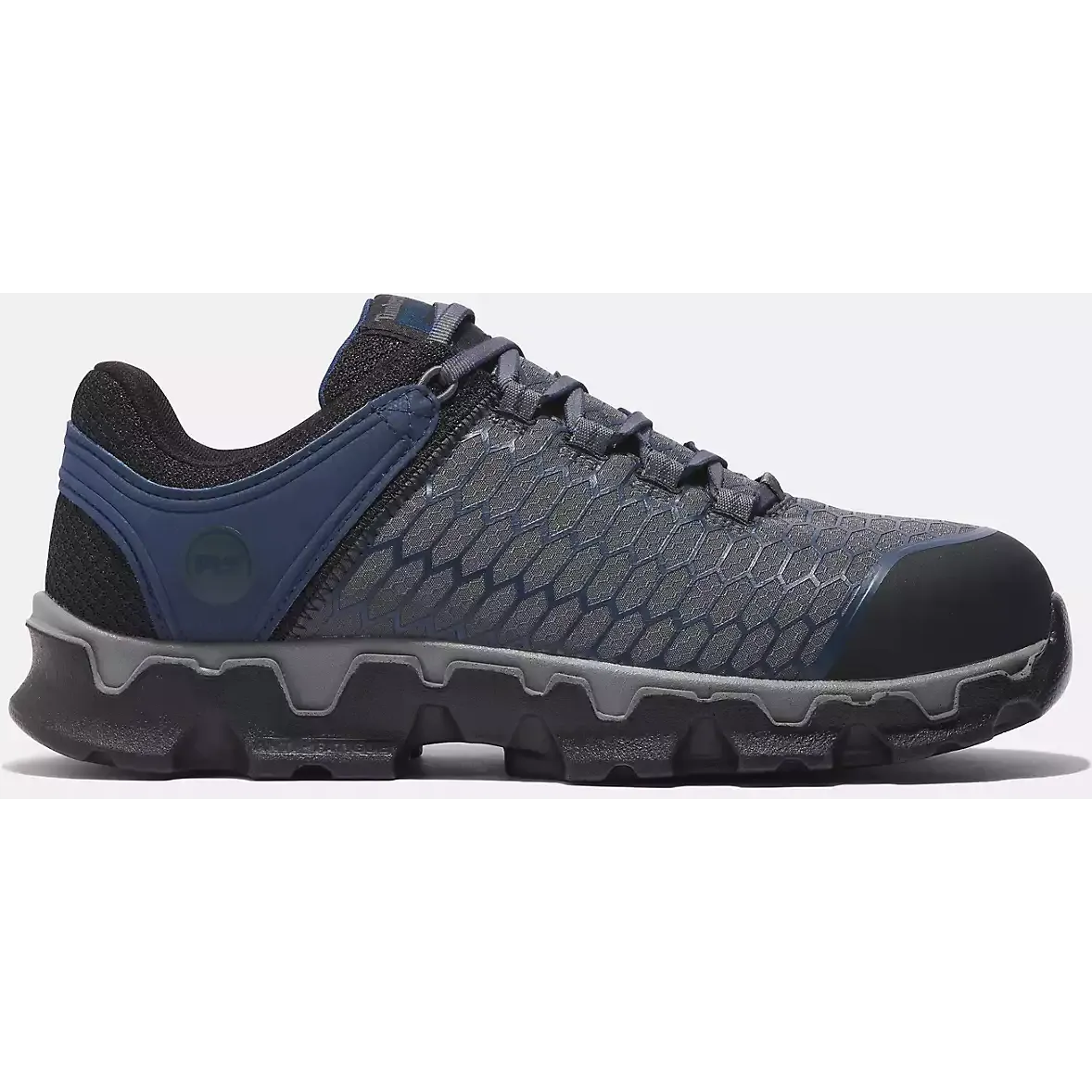Timberland Pro Men's Powertrain Sport Alloy Toe Sneaker Work Shoe -Grey- TB1A5VT7065
