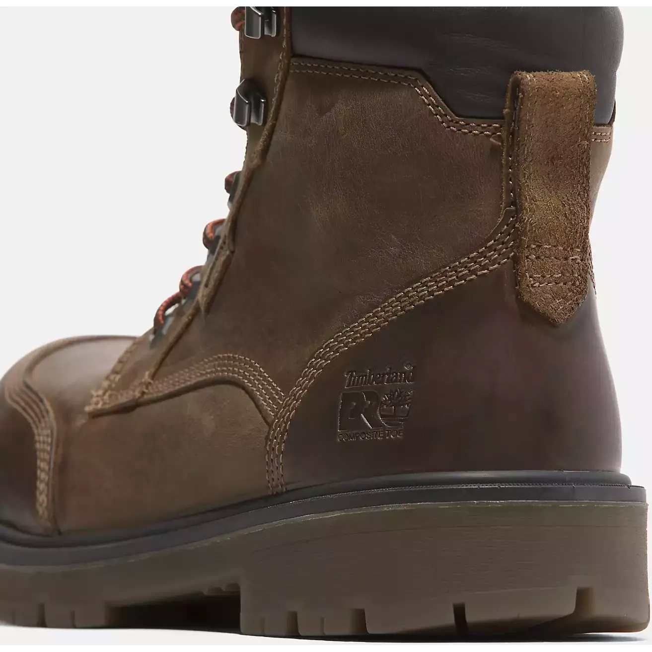 Timberland Pro Men's Whitman 6" Composite Toe Waterproof Work Boot -Brown- TB0A677YW01