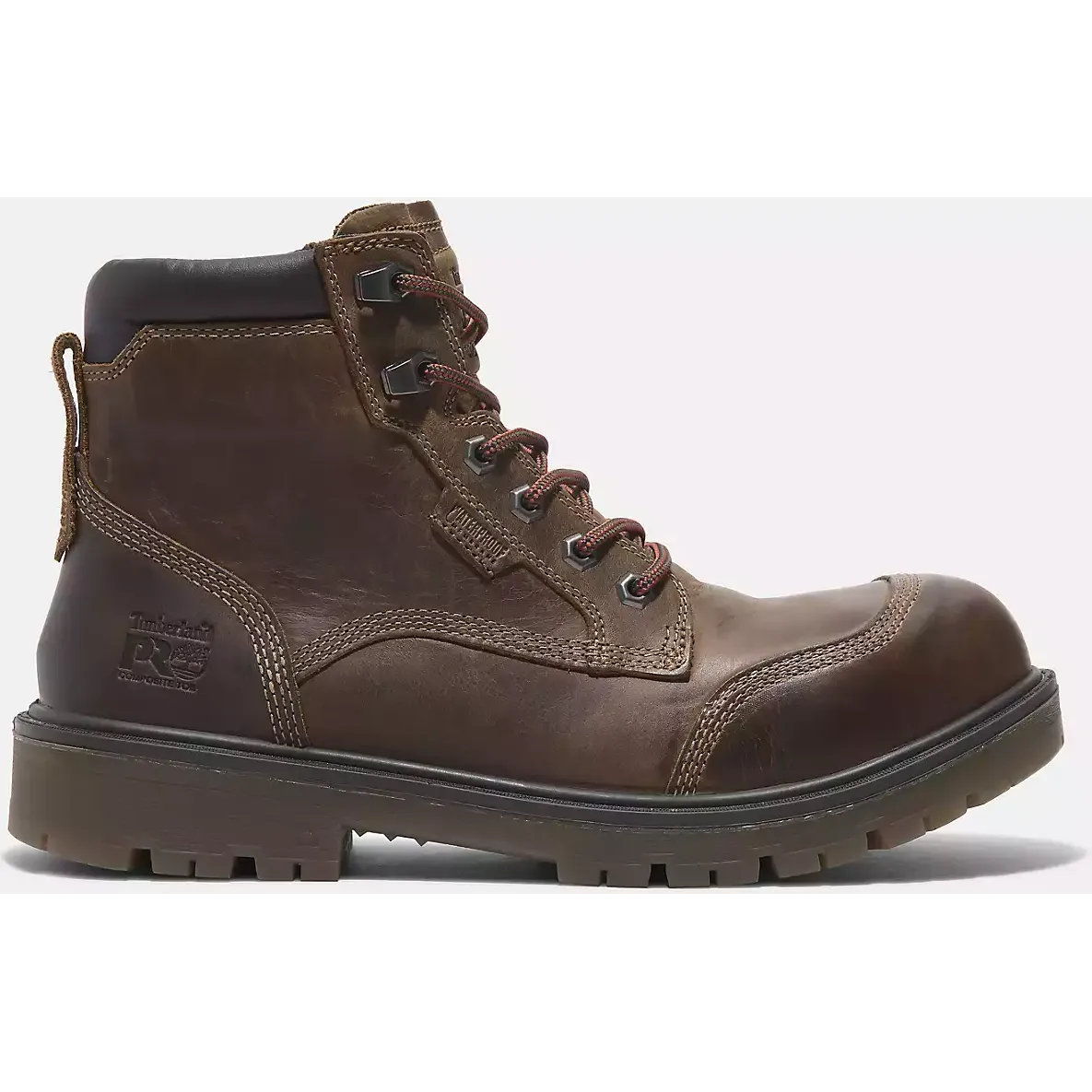 Timberland Pro Men's Whitman 6" Composite Toe Waterproof Work Boot -Brown- TB0A677YW01