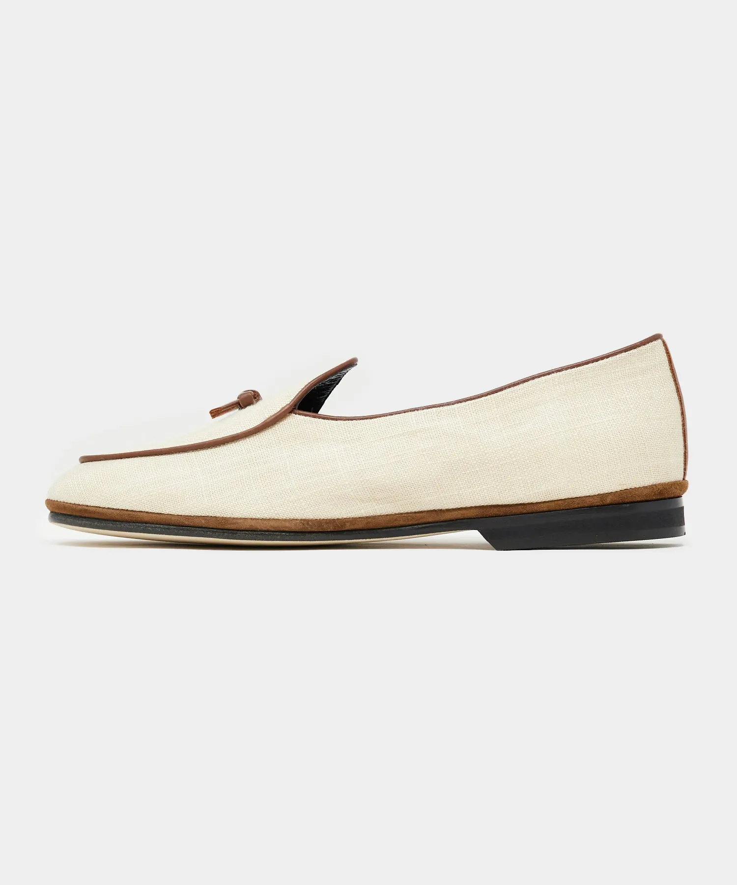 Todd Snyder x Rubinacci Linen Marphy Loafer