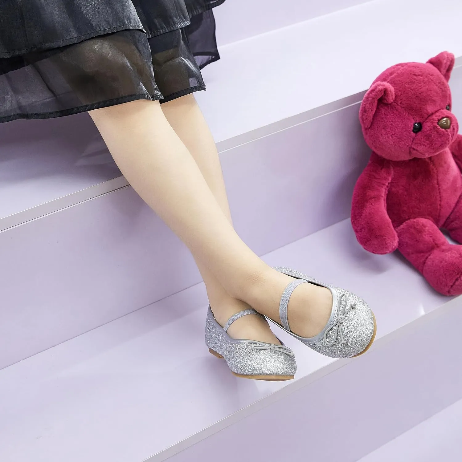 Toddler Little Girls Mary Jane Ballet Flat Dress Shoes