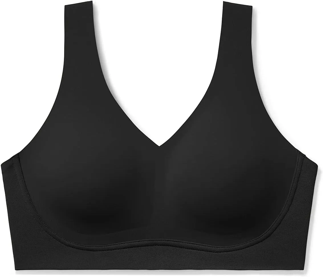 True & Co Women's True Body Lift V Neck Bra with Soft Form Band