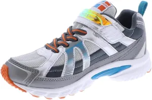 TSUKIHOSHI Storm Kids Shoes - Strap-Closure Machine-Washable Kids Sneakers with Wide Toe Box and Slip-Resistant, Non-Marking Outsoles