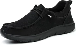 ulogu Non Slip Waterproof Shoes for Men Women丨Oil Resistant Slip On Work Loafers