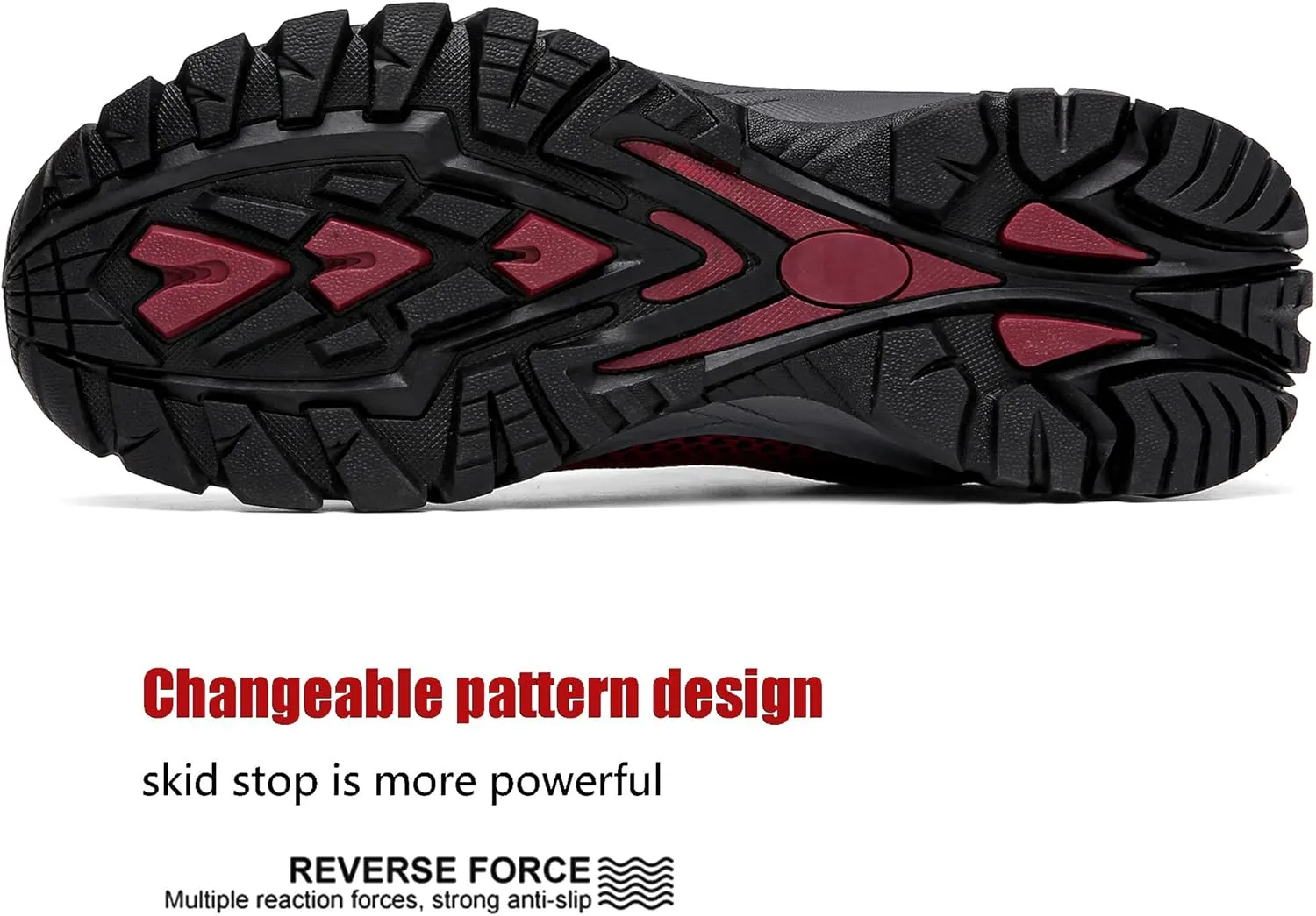 ulogu Waterproof Hiking Shoes for Men Women丨 Comfy Lightweight Non-Slip All Day Walking Work Sneakers 6-Month Warranty