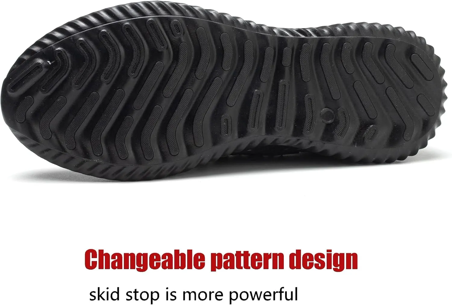 ulogu Waterproof Steel Toe Shoes for Men Comfy Lightweight Non Slip Safety Work Sneakers 6-Month Warranty