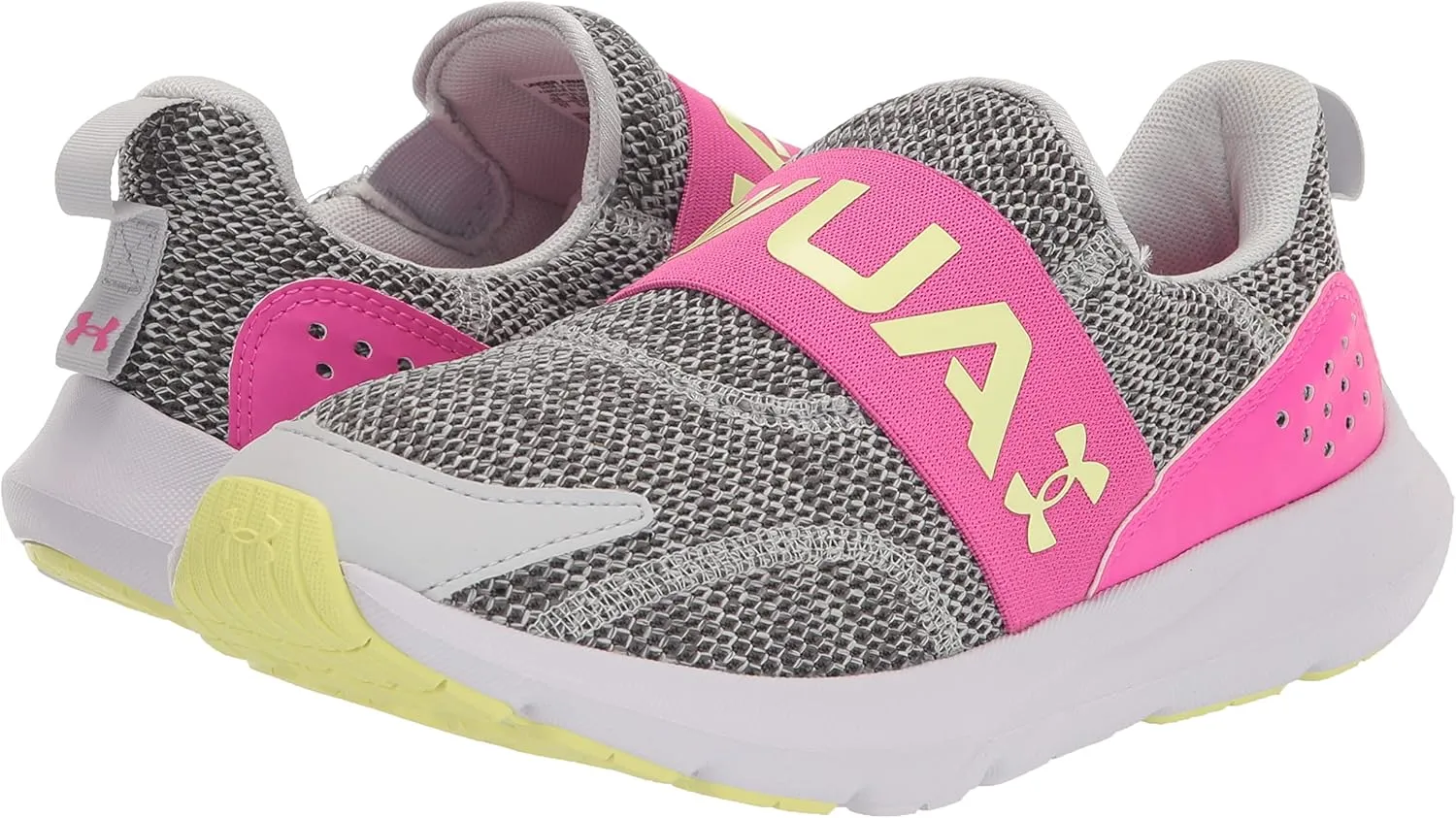 Under Armour Girls' Grade School Surge 3 Slip-On Running Shoe