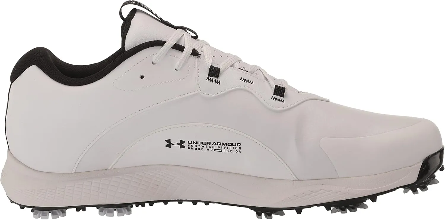 Under Armour Men's Charged Draw 2 Cleat Golf Shoe