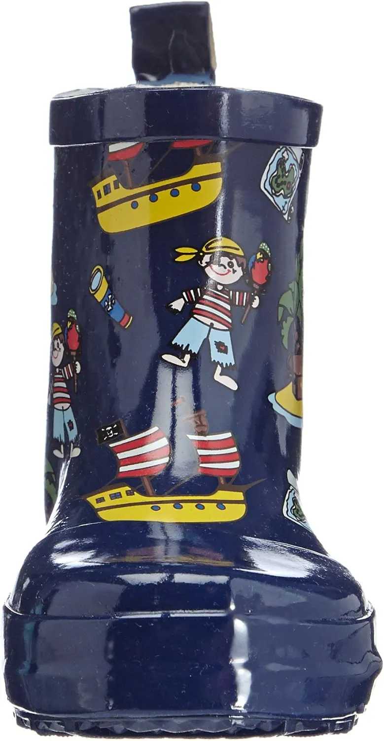 Unisex-Child Wellies Rain Boot Stars Botas Goma de Caucho Natural