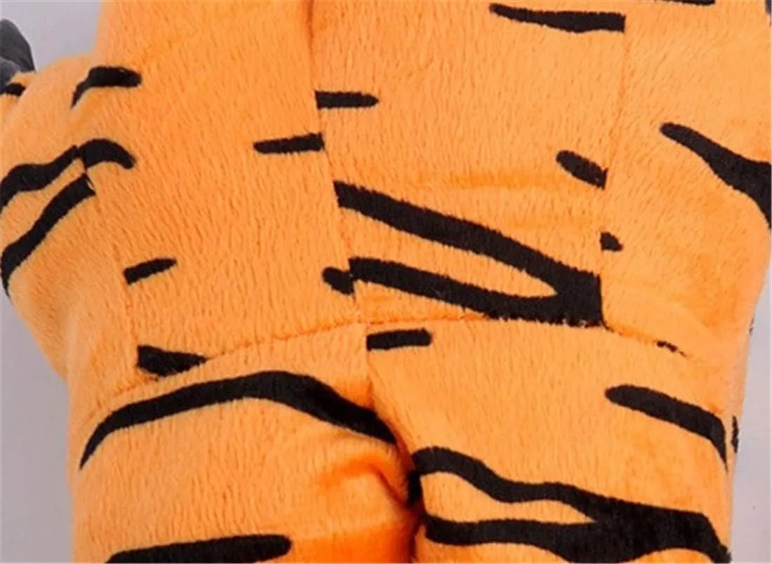 Unisex Cozy Flannel House Monster Slippers Halloween Animal Costume Paw Claw Shoes