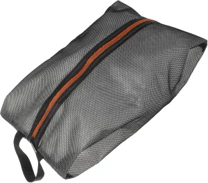 VALICLUD Shoe Storage Bag Trainer Kicks Sneakers Shoes Sneaker Bag Waterproof Portable Gym Fabric Travel Bag Carrier Zippered Travel Shoe Bag Shoe Bags Shoe Holder Sports Bags Black Nylon