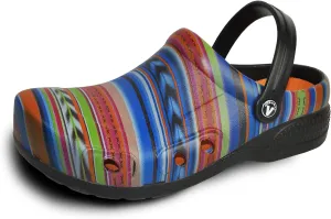 VANGELO Professional Slip Resistant Clog Waterproof Men Work Nurse Shoe Chef Shoe Ritz Black Lime White Multicolor