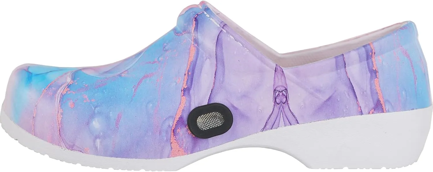 VANGELO Women Professional Slip Resistant Clog Waterproof Nurse Shoe Work Chef Shoe NIKO Removable Insole Size 6 to 12