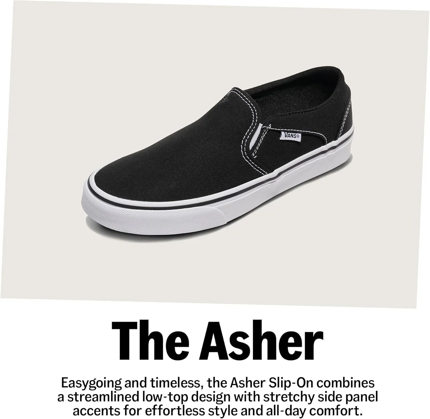 Vans Women's Asher Slip-On Shoe
