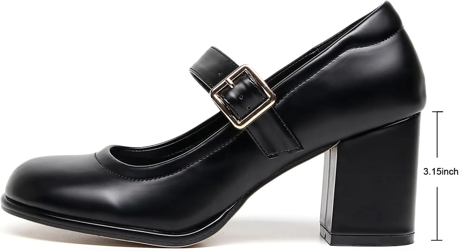VenusCelia Women's Mary Jane Pump Heeled Shoe
