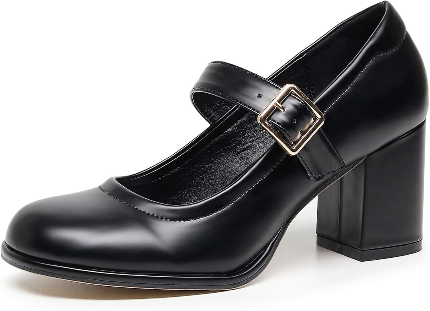 VenusCelia Women's Mary Jane Pump Heeled Shoe