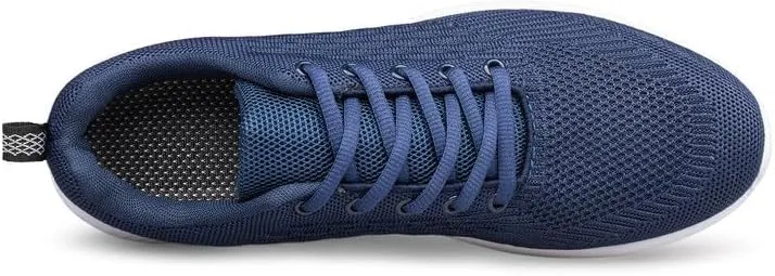 vibdiv Mens Lightweight Athletic Running Walking Gym Shoes - Slip on Casual Non Slip Fashion Sneakers Walking Shoe