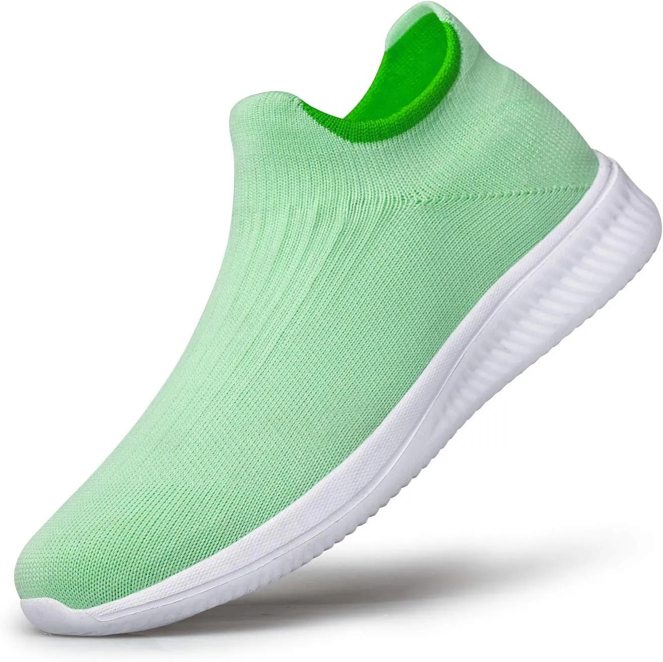 vibdiv Walking Shoes Women Casual Sock Sneakers Lightweight Comfy Breathable Pull-on Zapatillas de Mujer
