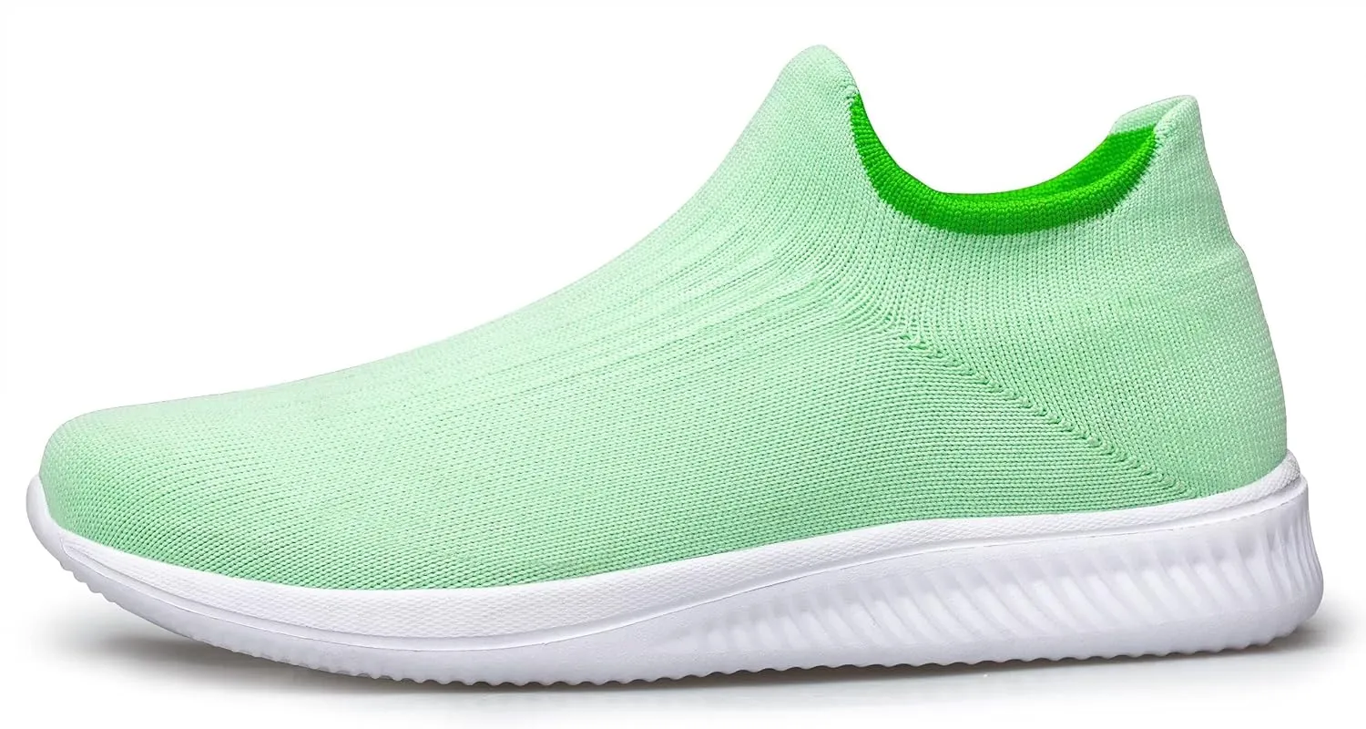 vibdiv Walking Shoes Women Casual Sock Sneakers Lightweight Comfy Breathable Pull-on Zapatillas de Mujer
