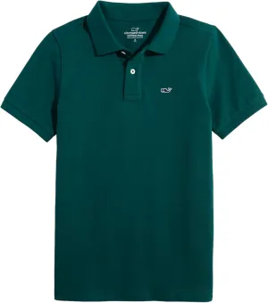 vineyard vines Boys' Heritage Pique Polo