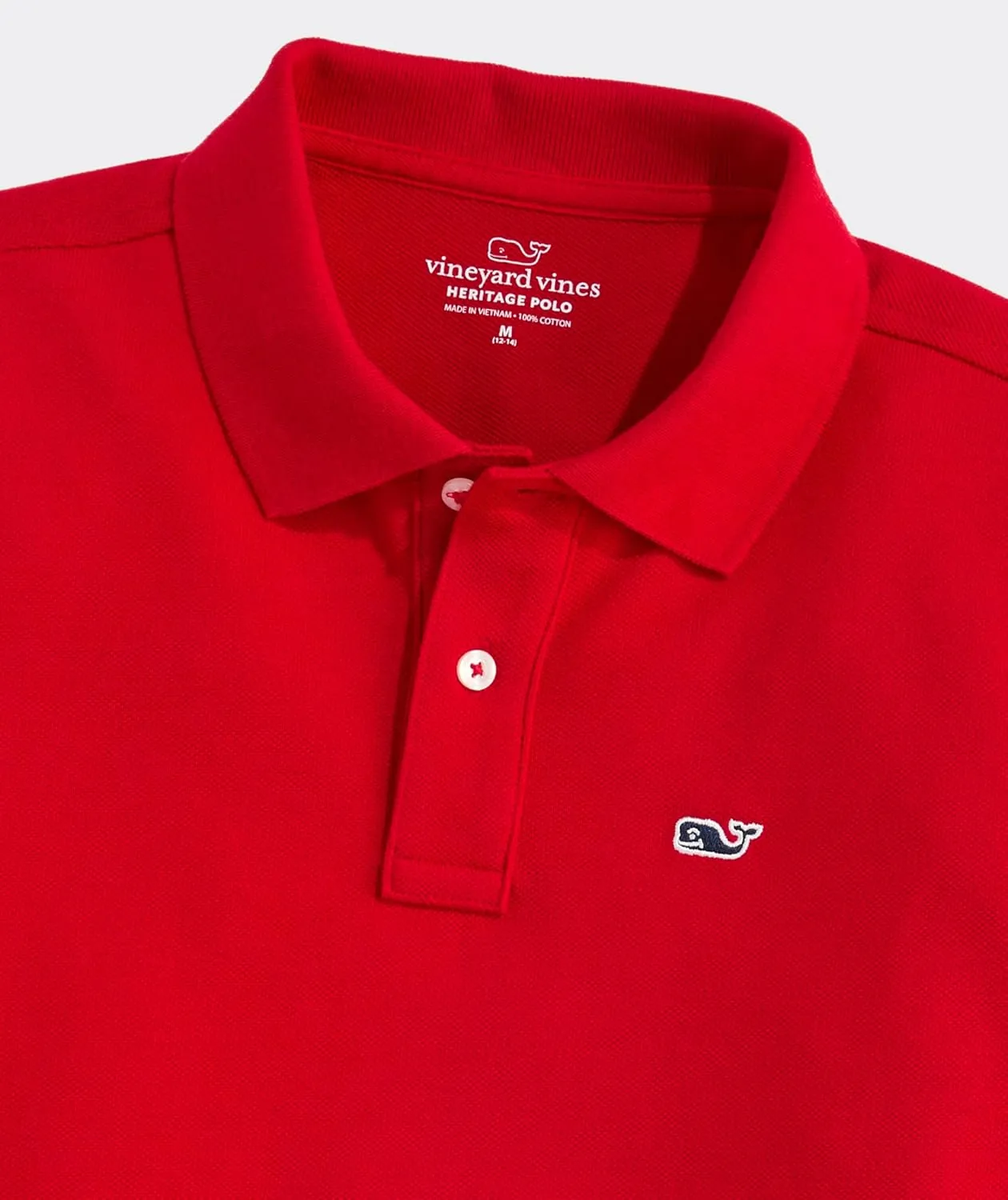 vineyard vines Boys' Heritage Pique Polo