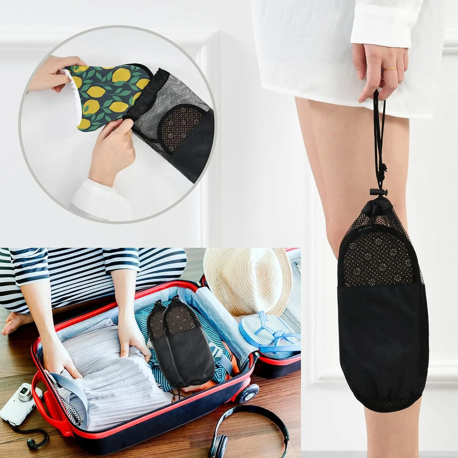 visesunny Women's Cozy Fuzzy Plush Fleece Slippers Soft Memory Foam Ladies House Shoes Warm Bedroom Flat Shoes Unisex Indoor Outdoor