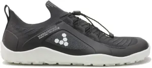 Vivobarefoot Primus Trail Knit FG Mens | Barefoot Trainers | Ultra-Lightweight Shoe | Build Strength, Balance & Mobility | Wide Fit Grounding Shoes | Flexible Obsidian