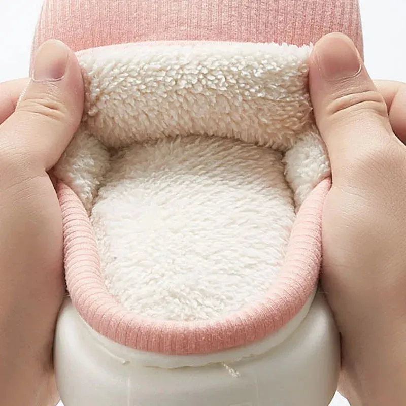 Warm Cotton Sole Slippers