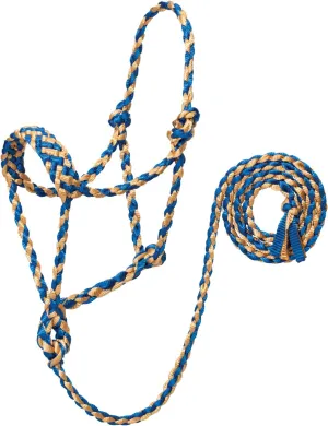 Weaver Leather Braided Rope Halter with 6' Lead