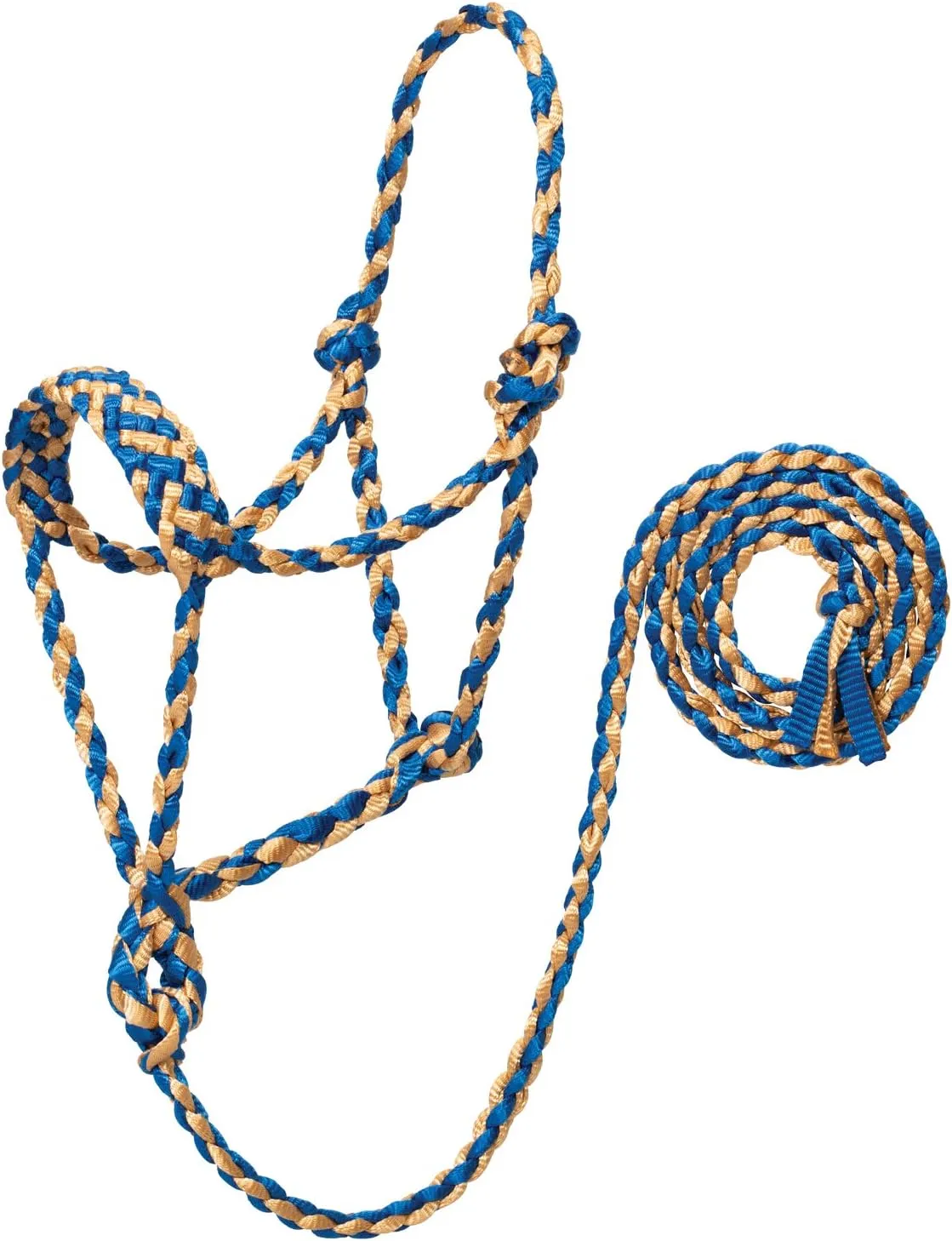 Weaver Leather Braided Rope Halter with 6' Lead
