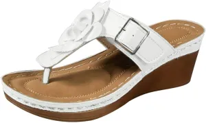 Wedge Thong Sandals for Women Platform Wedges Slippers Summer Boho Beach Flip Flops 2025 Trendy Casual Clip Toe Sandal