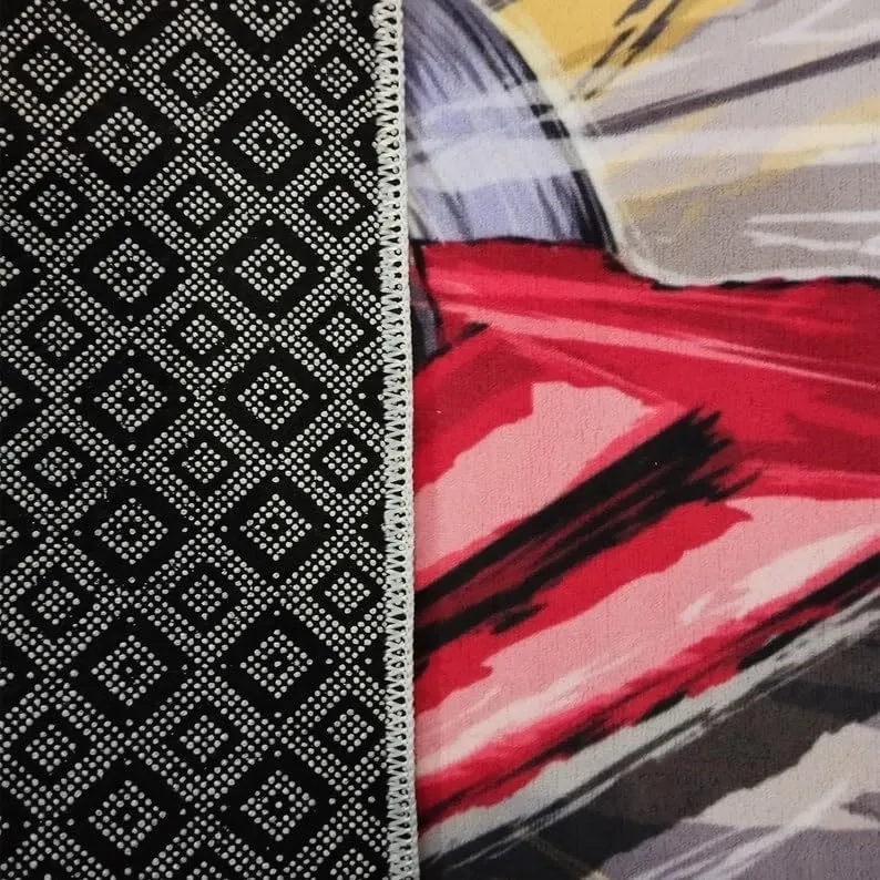 WFORT 193.2 Black Shoe Off Rug (39'x59')=100x150cm, Dressing Room & Laundry Room Area Rug