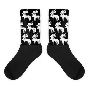 White Unicorn Magic Comfy Socks