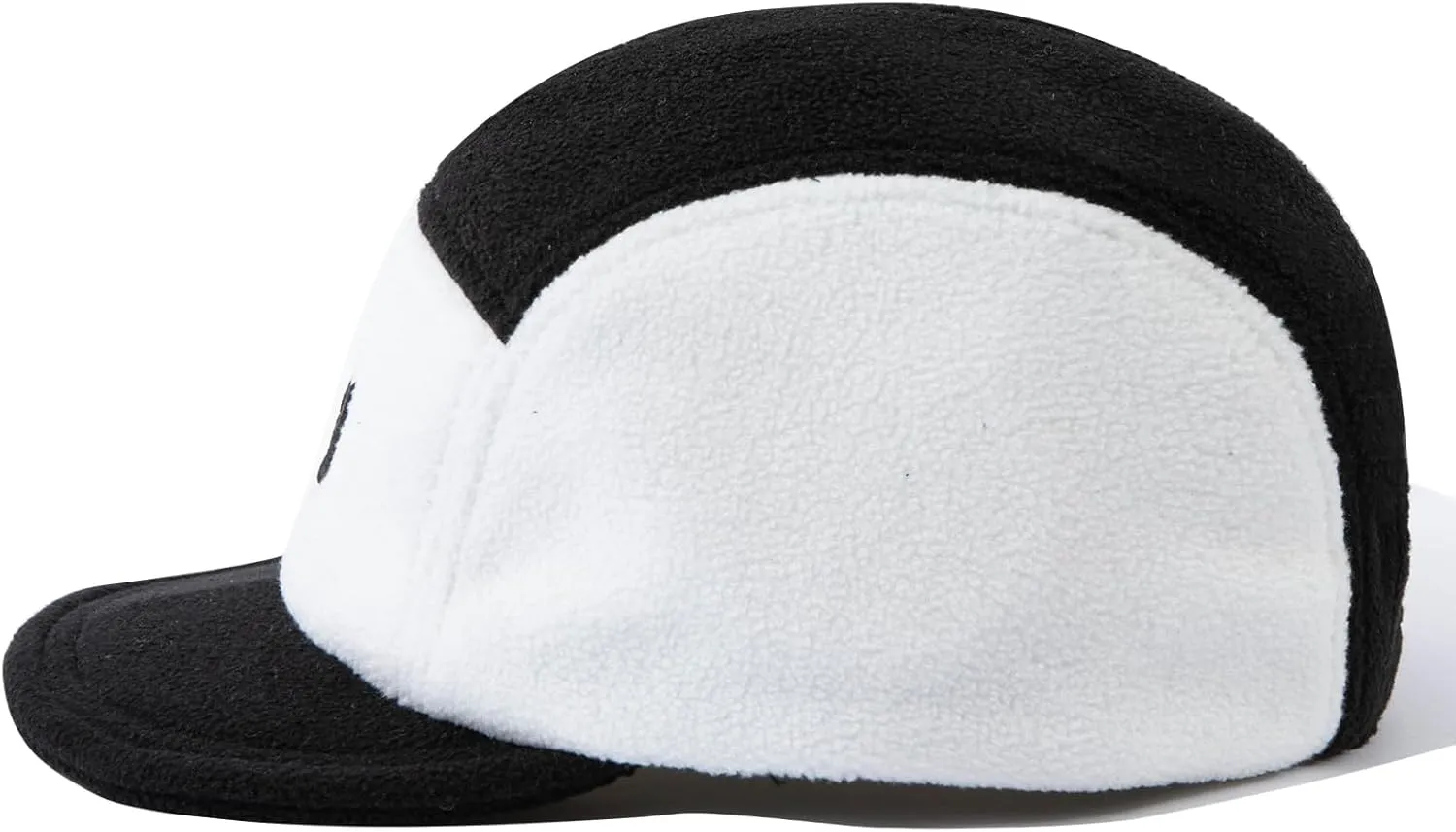 Winter 5 Panel Caps for Men Short Brim Baseball Cap Flat Bill Dad Hats Warm Snapback Trucker Hat Causal Umpire Hats